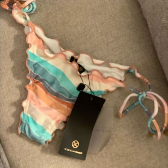 NWT Vix Paula Hermanny Tie Side Hipster Alyssa Bikini Bottoms Multiple size - Picture 3 of 10